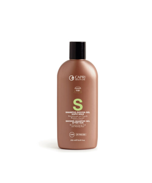Shampoo doccia dopo sole capelli morbidi e lucenti ml250 Capri Beauty Line